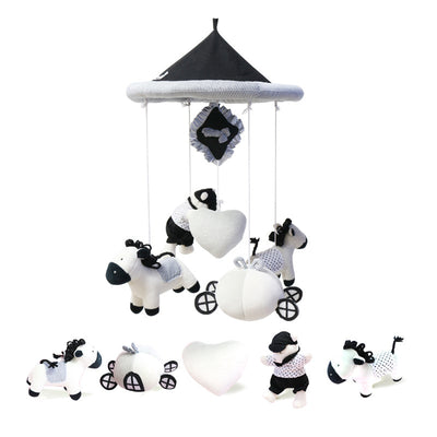 Juguete Sonajero Giratorio de Peluche para Cuna de Bebé