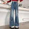 Pantalones Vaqueros Elásticos Casuales Versátiles para Niñas