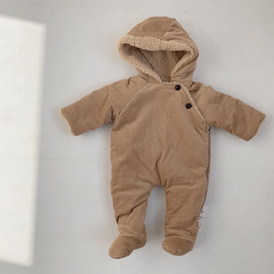 Mameluco de Invierno para Bebé en Terciopelo y Algodón - Abrigo Cálido Todo en Uno - Image 13