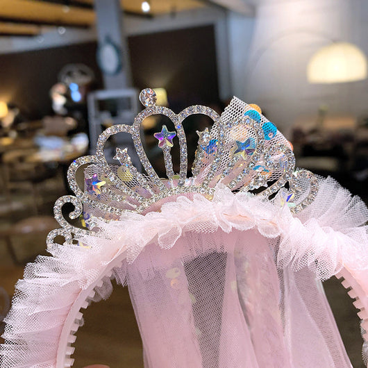 Corona Tiara Princesa para Niñas - Diadema Elegante Infantil - Image 4
