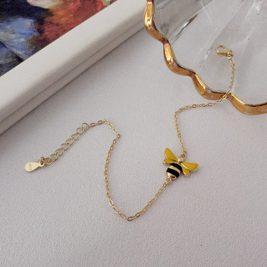 Pulsera Dorada de Abeja Adorable para Mujer - Image 4