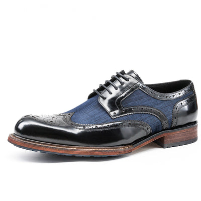 Zapatos de Negocios Casuales para Hombre con Combinación de Colores - Image 5