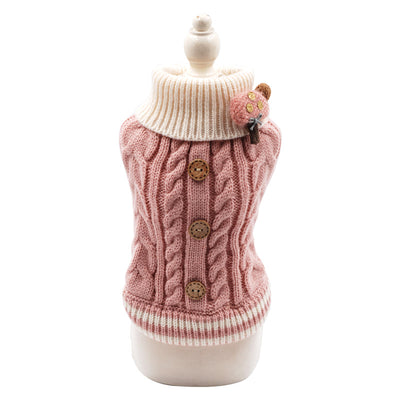 Suéter Elegante con Botones para Perros - Image 19