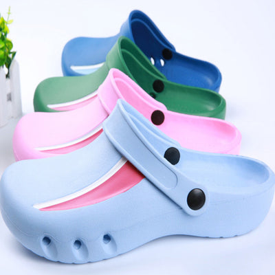 Zapatos Quirúrgicos Antideslizantes con Suela EVA para Personal Médico