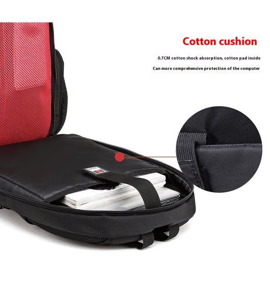 Mochila Escolar de Gran Capacidad Impermeable con Puerto de Carga y Compartimento para Auriculares - Image 12