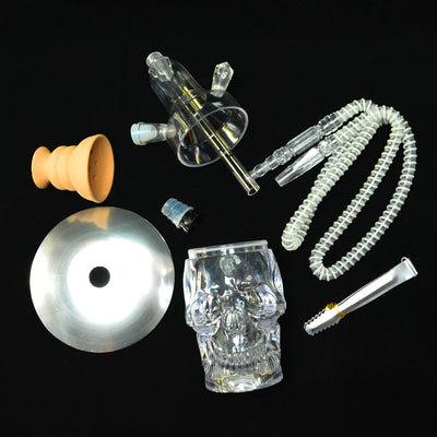 Cachimba Acrílica Árabe con Calavera Iluminada - Image 15