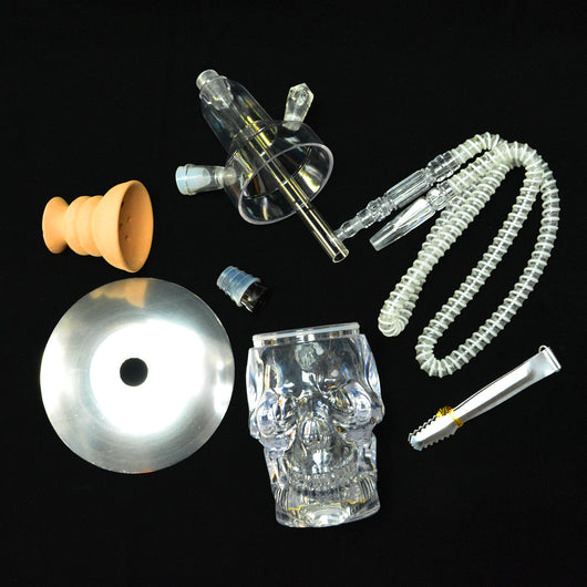 Cachimba Acrílica Árabe con Calavera Iluminada - Image 15