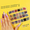 Set de Stickers Diamante AB Iridiscente Transparente