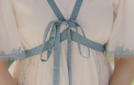 Vestido Hanfu Hada del Bosque para Mujer - Diseño Fairy Elegante - Image 12