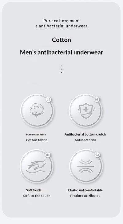 Bóxers de Algodón Largo Antibacteriano - Comodidad y Protección - Image 9