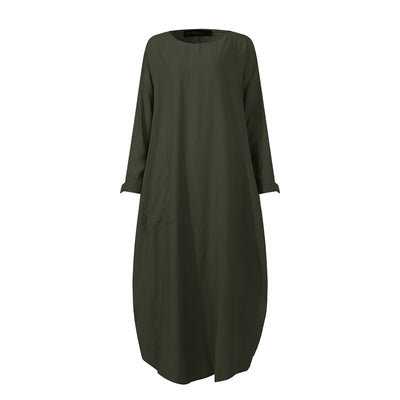 Vestido Camisa de Manga Larga - Image 6