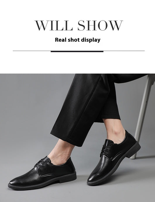 Zapatos Formales de Cuero para Hombre Tallas Grandes - Image 14