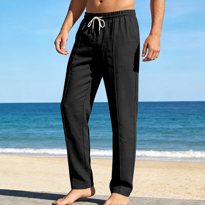 Pantalones Casuales Hombre Primavera-Otoño Corte Americano Suelto y Transpirable - Image 9