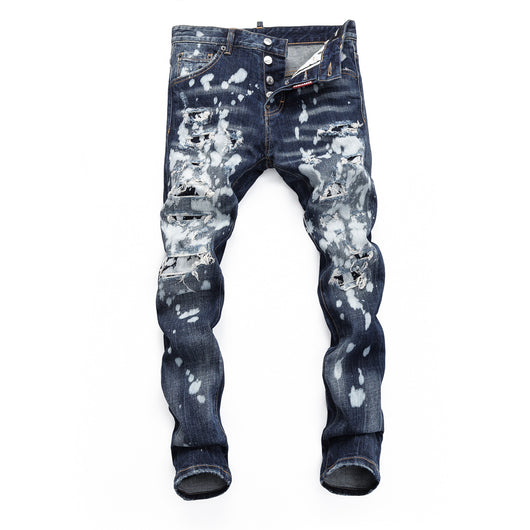 Pantalones Vaqueros Rotos para Hombre - Estilo Urbano