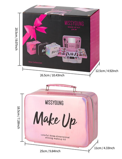 Estuche de Maquillaje Profesional - Set Completo de Regalo - Image 29