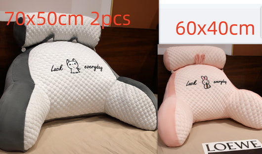 Cojín de Apoyo Lumbar Triangular - Almohada de Lectura y Respaldo para Sofá, Cama y Oficina - Image 61