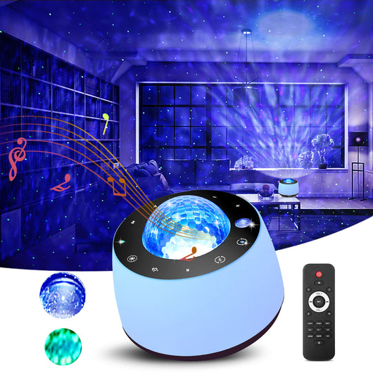 Lámpara Proyectora de Cielo Estrellado con Música y Efectos Atmosféricos - Image 2