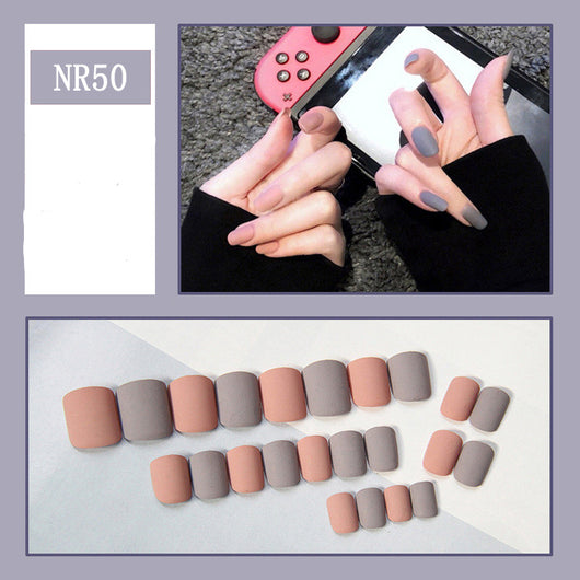 24 Parches de Diseño de Uñas Reutilizables y Desprendibles - Image 52