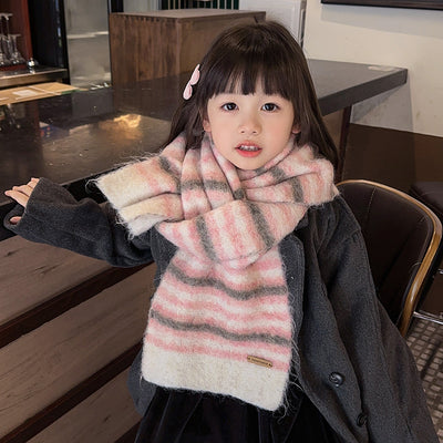 Bufanda Infantil Gruesa y Cálida para Otoño e Invierno - Image 25