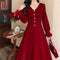 Vestido de Terciopelo Liso para Mujer - Elegancia y Comodidad