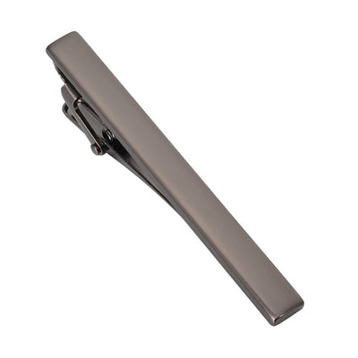 Pasador de Corbata Plateado con Acabado Cepillado - Image 18