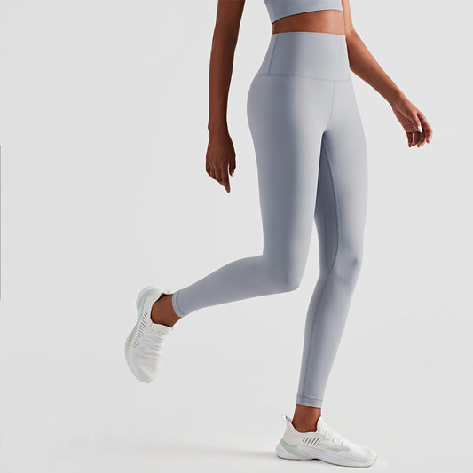 Mallas Deportivas Levanta Glúteos Cintura Alta Melocotón