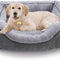 Cama Calmante para Jaula de Perro Mediano - Colchoneta Antiestrés con Peluche Suave