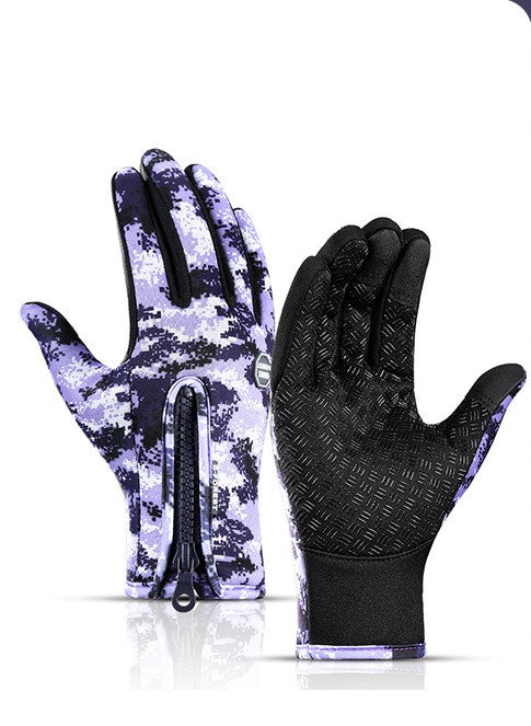 Guantes Moto Invierno Pantalla Táctil Impermeables con Forro Térmico - Image 14