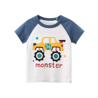 Playera Infantil de Verano Coreana - Manga Corta Fresca y Cómoda - Image 11