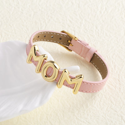 Pulsera Correa de Cuero Mamá para el Día de la Madre - Image 7