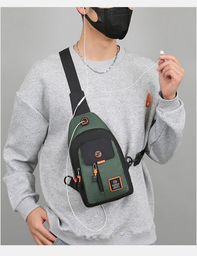 Bolsa Pectoral Multifuncional para Hombre - Diseño Moderno y Versátil - Image 15