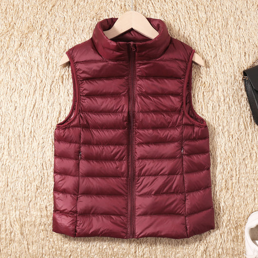 Chaleco Plumón Ligero para Mujer Talla Grande - Image 12