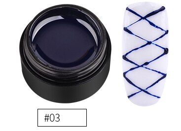 Gel de Uñas Elástico para Diseños Spider y Arte Creativo - Image 7