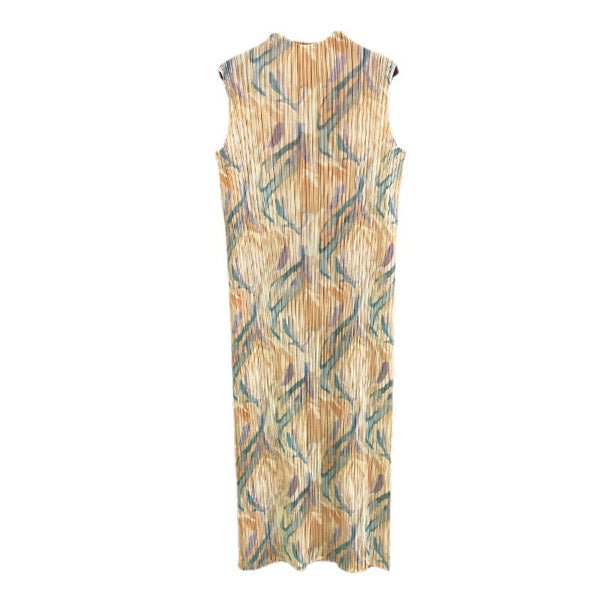 Vestido Plisado Sin Mangas para Mujer - Colección Verano - Image 3