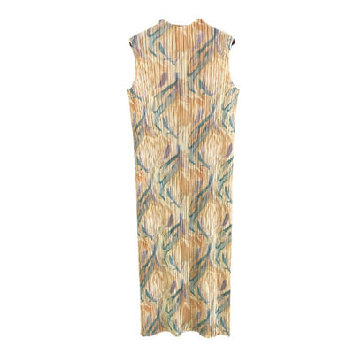 Vestido Plisado Sin Mangas para Mujer - Colección Verano - Image 3