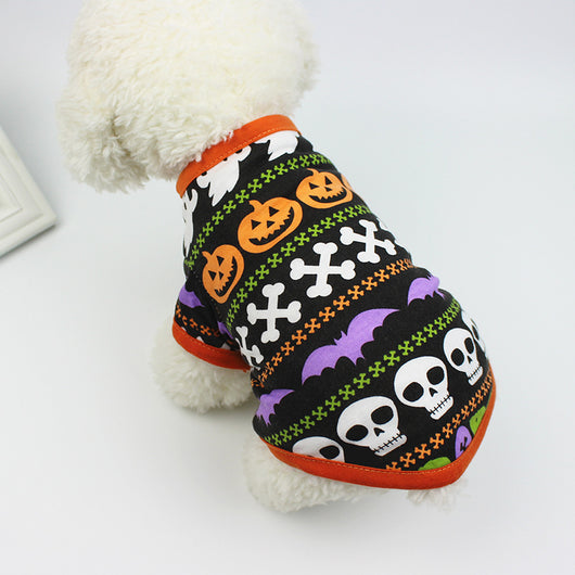 Playera de Algodón con Estampado Cartoon para Mascotas - Image 10