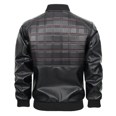 Chaqueta de Cuero para Hombre Primavera Otoño - Image 5