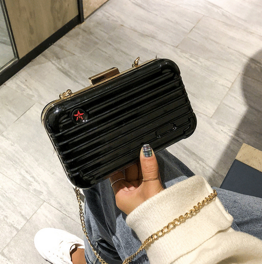 Bolsa de Mano Cuadrada Mini - Maletín Compacto de Viaje para Mujer - Image 12