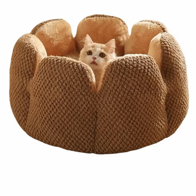 Cama Nido Térmico Flor de Cactus para Perros y Gatos - Confort Máximo - Image 7