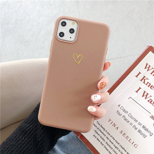 Funda para teléfono con diseño de amor pintado a mano - Image 4