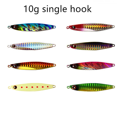 Señuelo de Pesca con Lentejuelas Colores Primarios - Placa de Hierro Pequeña - Image 7