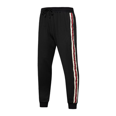 Pantalones deportivos casuales con rayas de contraste - Image 6