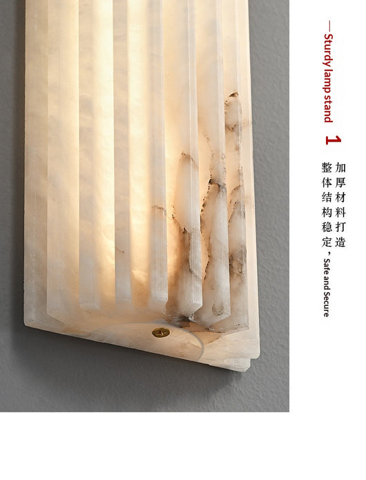 Lámpara de Pared Mármol Lujo Moderno para Habitación Hotel - Image 6