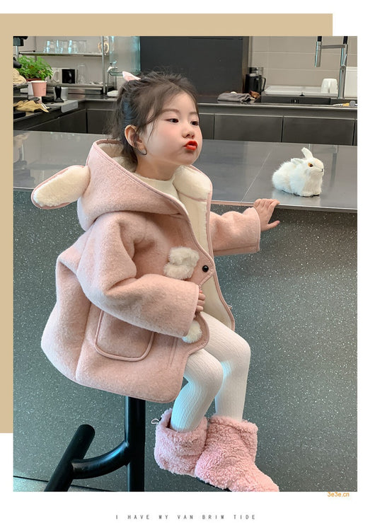 Abrigo de Invierno para Niña Estilo Western con Forro Polar y Lana - Image 11