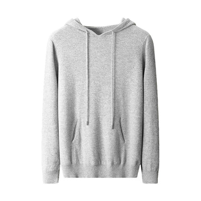 Sudadera Hoodie de Cashmere para Hombre - Diseño Oversize Otoño Invierno - Image 2