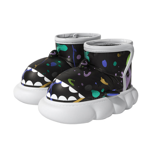 Paquete Completo de Abrigo para el Hogar: Zapatos Impermeables con Relleno de Plumón para Hombre y Mujer - Image 13
