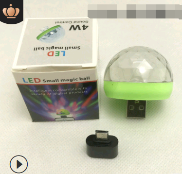Luz de Escena Mágica RGB con Control por Voz y USB - Image 13
