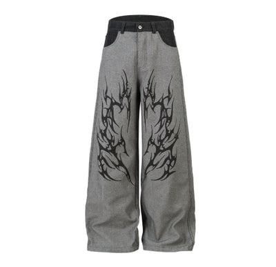 Pantalones Vaqueros Anchos Estilo Americano para Hombre - Image 12