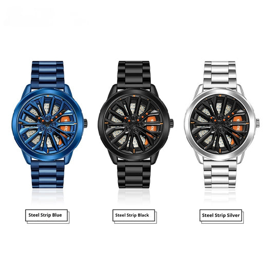 Reloj de Hombre Rueda de la Fortuna - Diseño Trendy con Energía de Buena Suerte - Image 3