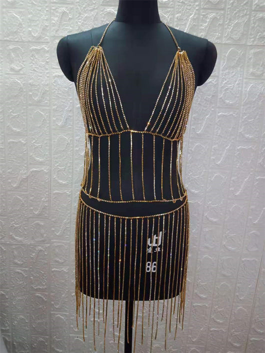 Falda Body Chain con Tirantes Ajustables - Image 10